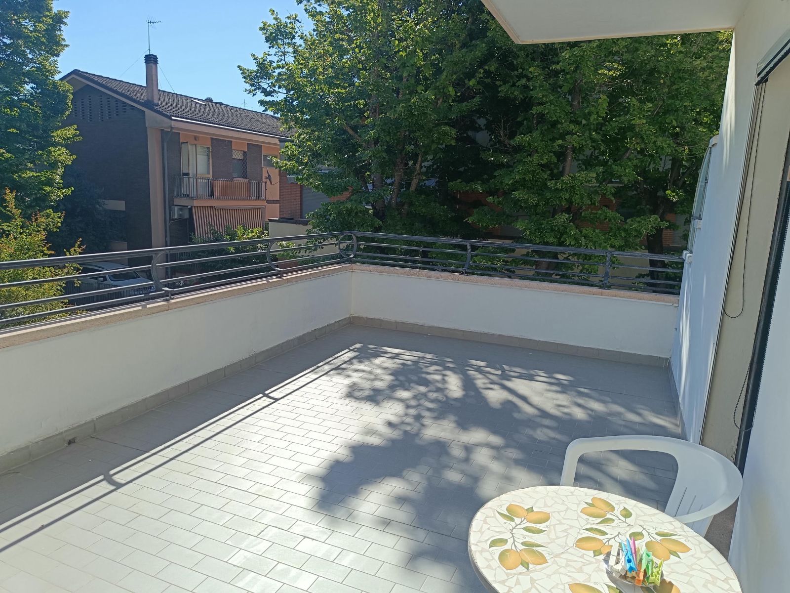 Camera Comfort, terrazzo spazioso con vista giardino